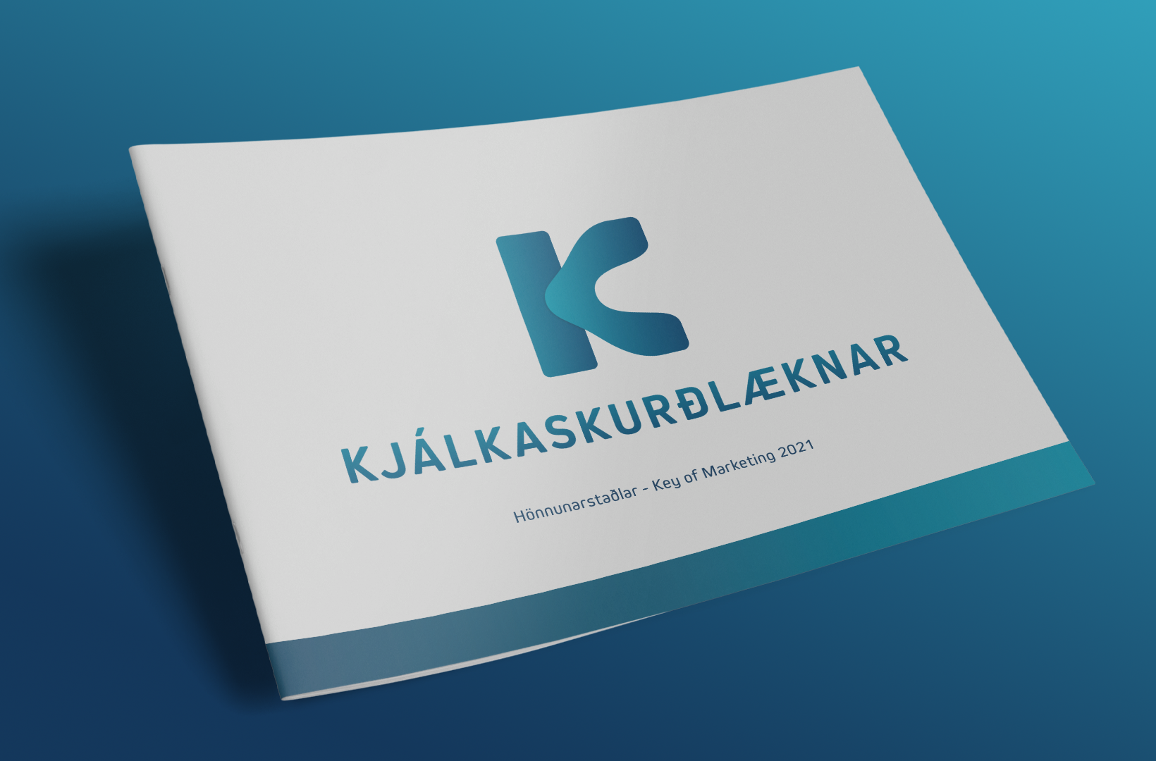 Hönnuðir Key of Marketing unnu logo fyrir Kjálkaskurðlækna, merkið endurspeglar þjónustu